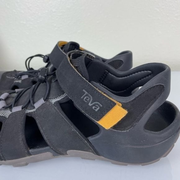 Teva Men’s Flintwood Sandal 1118941 Black & Yellow